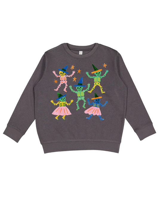 Dancing Skeletons Youth Sweatshirt