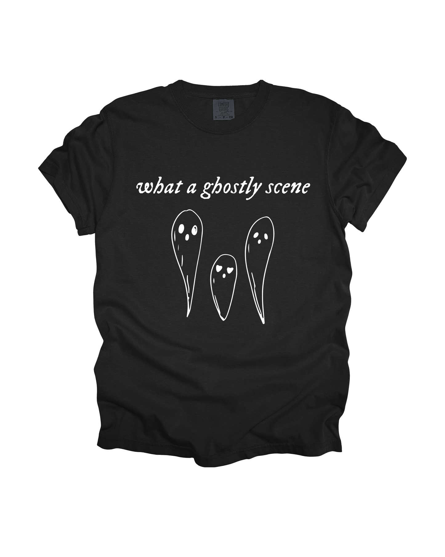 What A Ghostly Scene Adult Tee