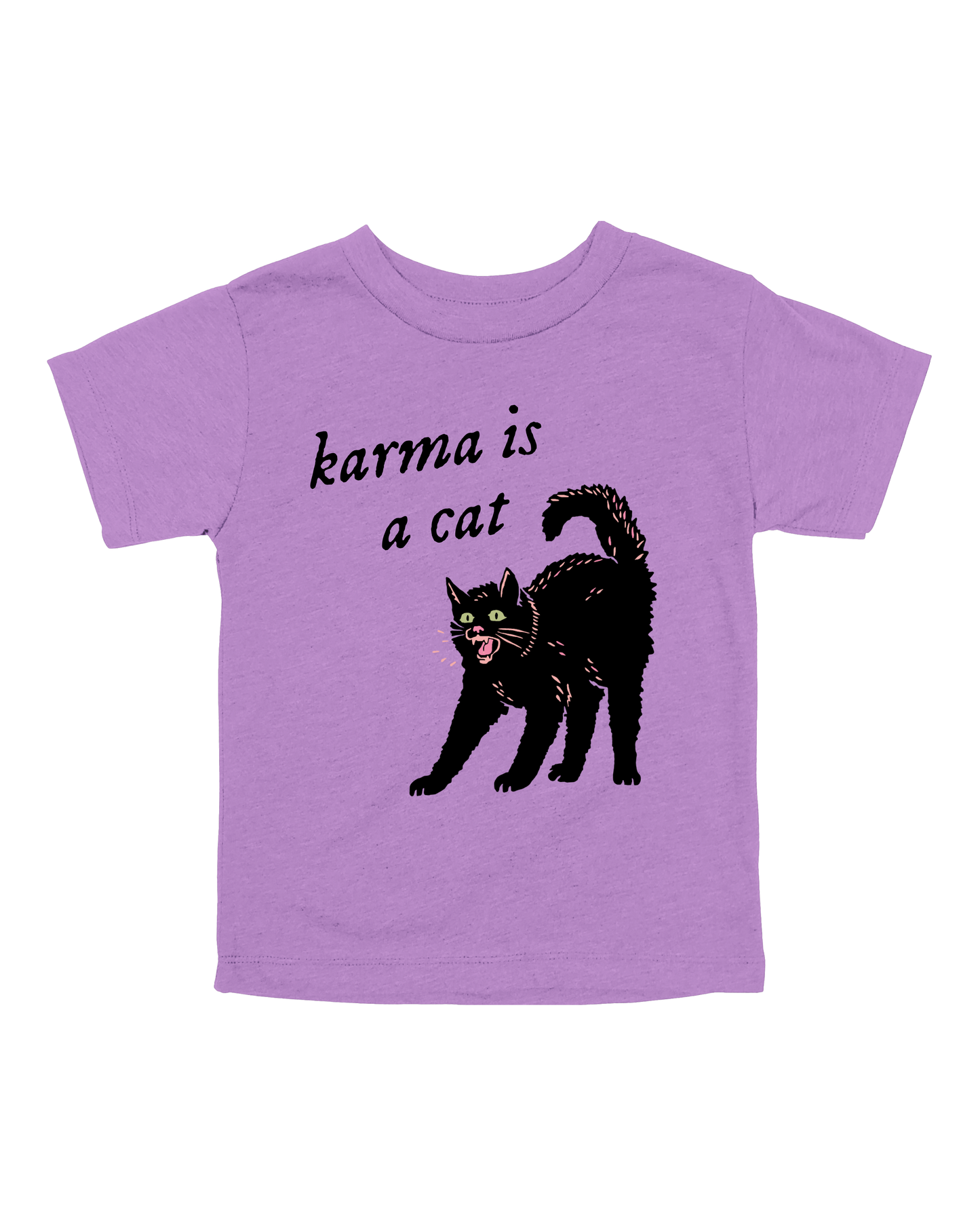 Karma Is A Cat Youth Tee
