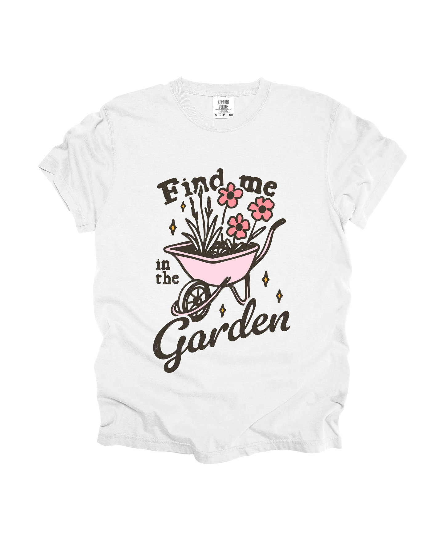 Find Me In The Garden Adult Tee