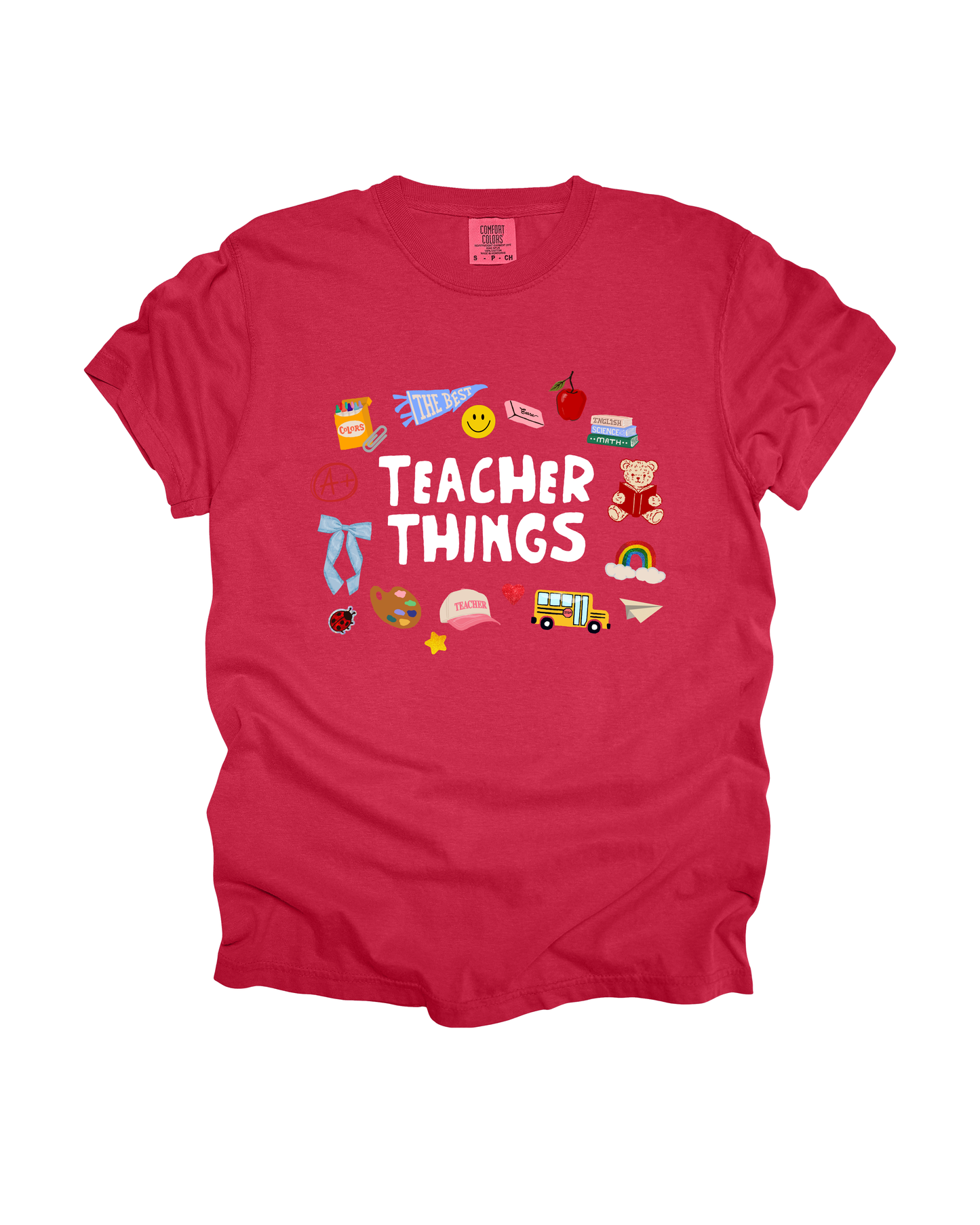 Teacher Things Adult Tee