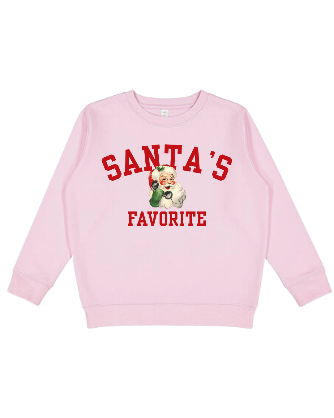 Santa’s Favorite Youth Sweatshirt