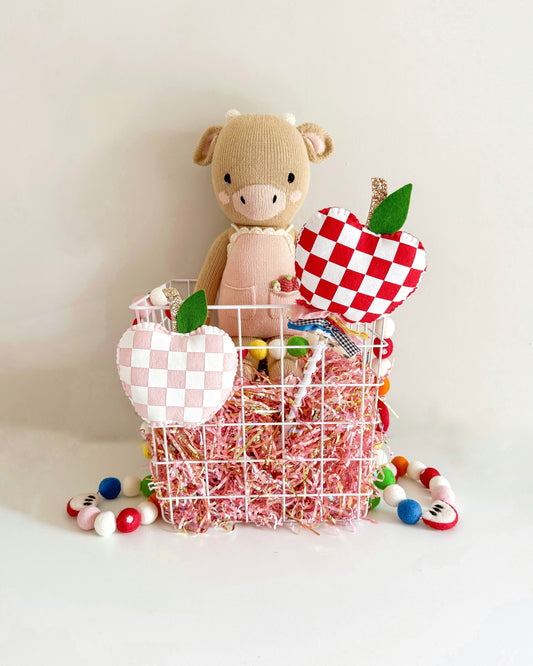 Apple Checkered Tag/Wand