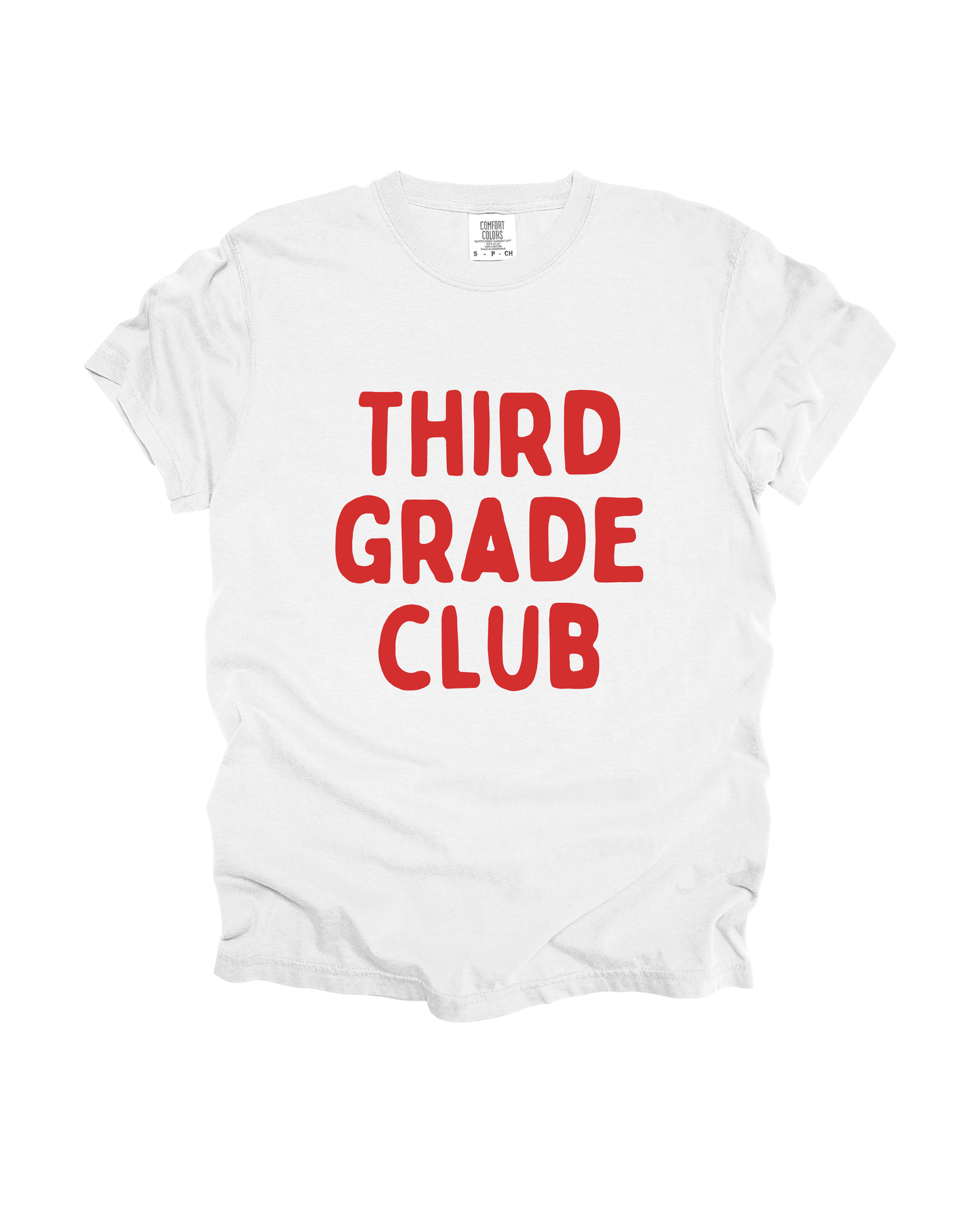 Third Grade Club Adult Tee