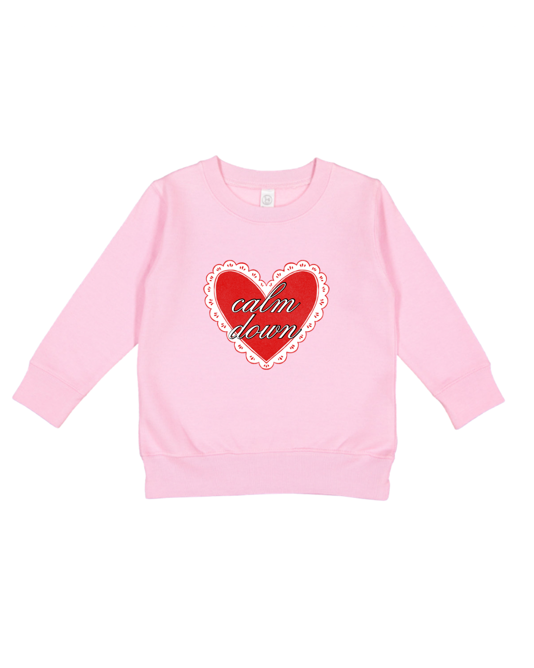 Calm Down Toddler Sweatshirt