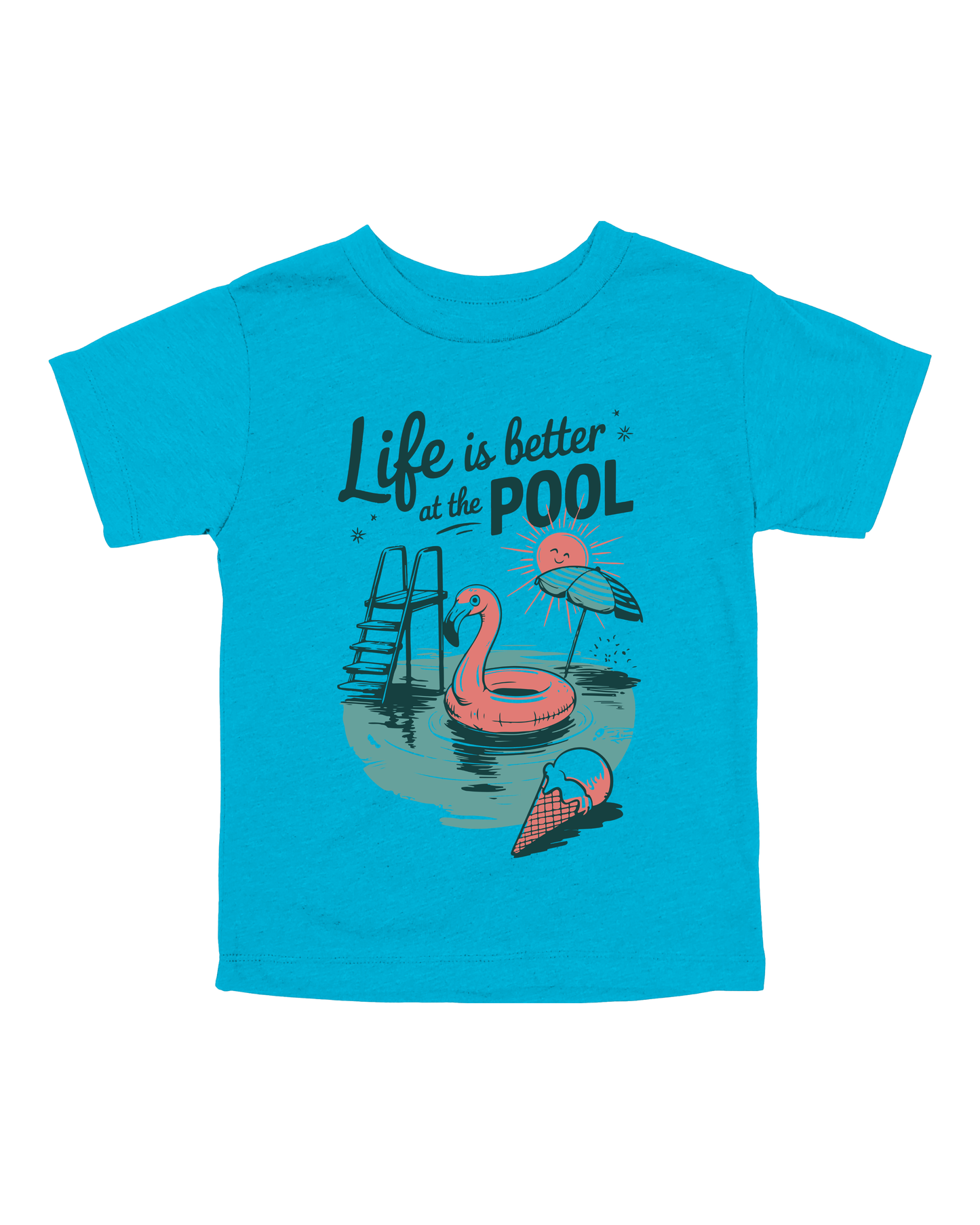 Life Is Better At The Pool Youth Tee
