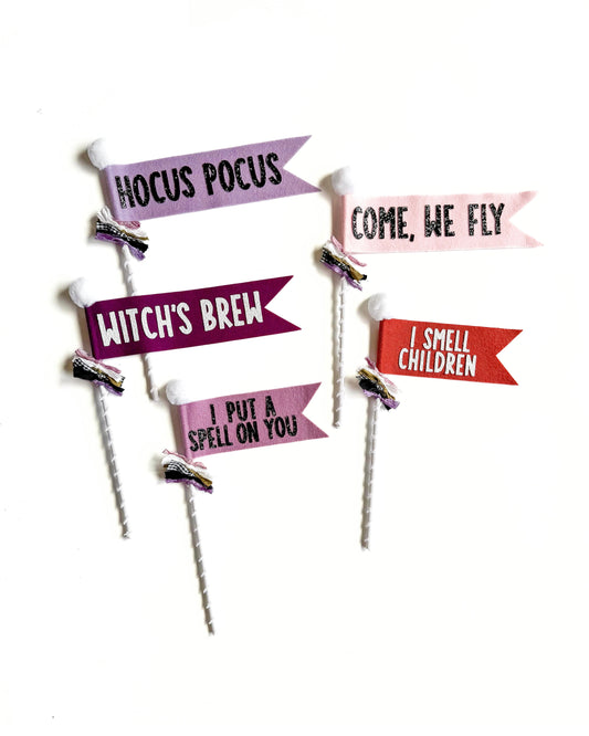 Hocus Pocus Pennant Wand
