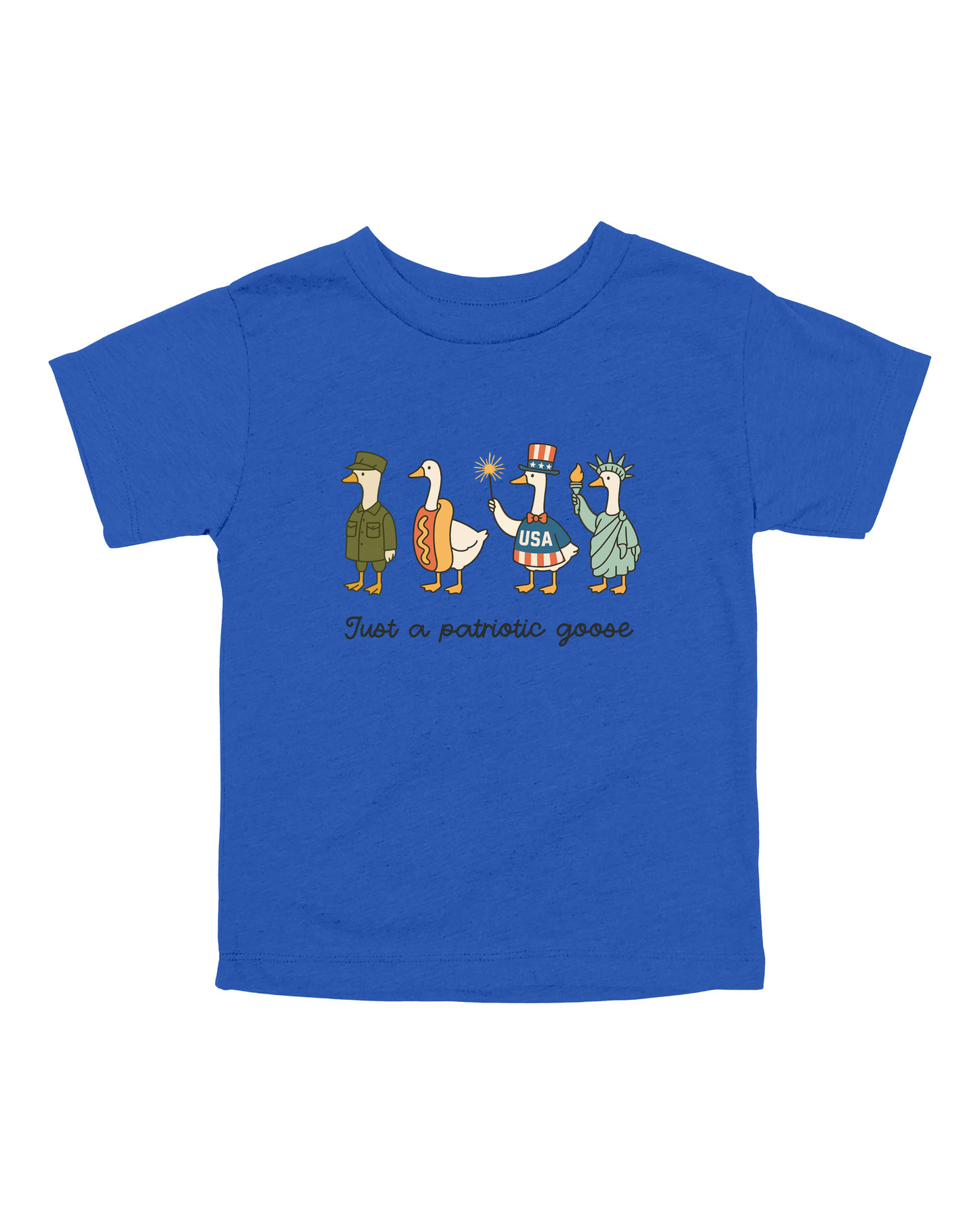 Just A Patriotic Goose Youth Tee