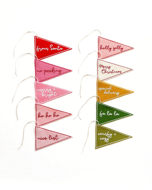 Pennant Gift Tags