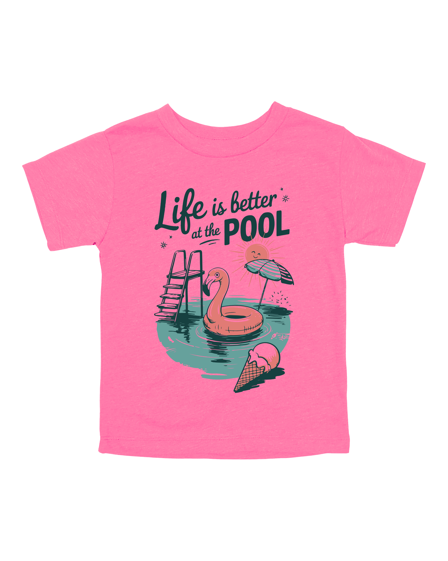 Life Is Better At The Pool Youth Tee