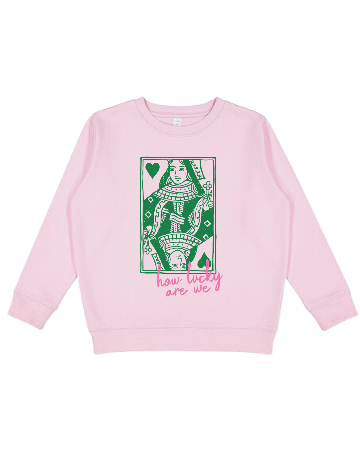 Queen Of Hearts Youth Sweatshirt