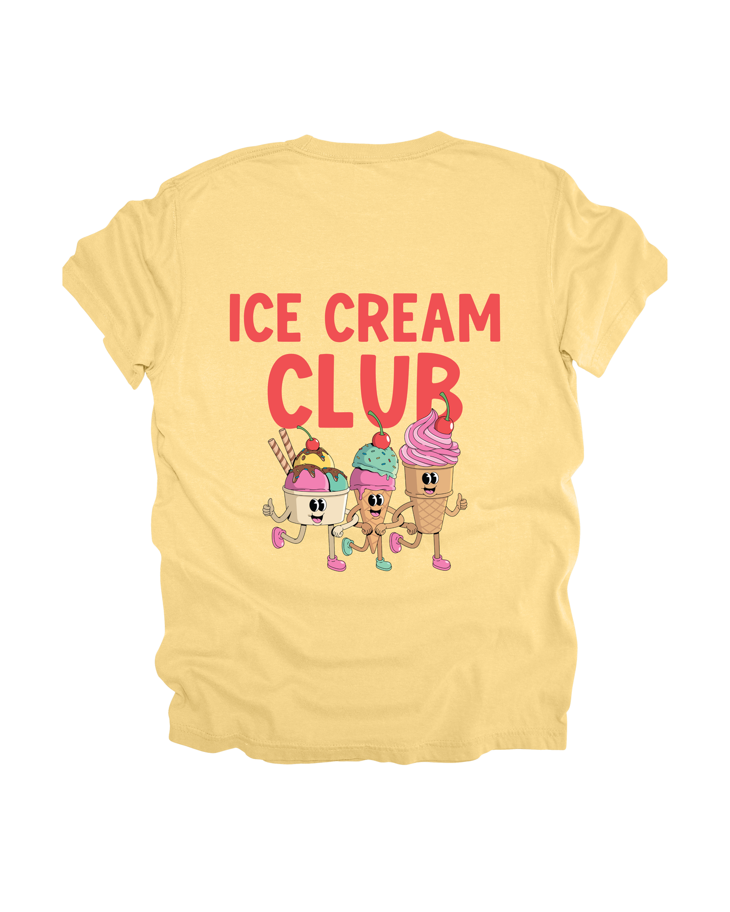 Ice Cream Club Adult Tee