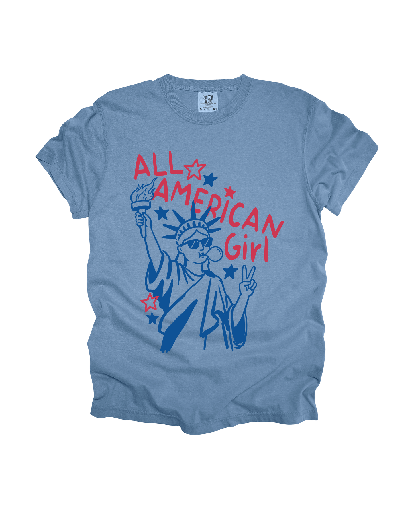 All American Girl Adult Tee