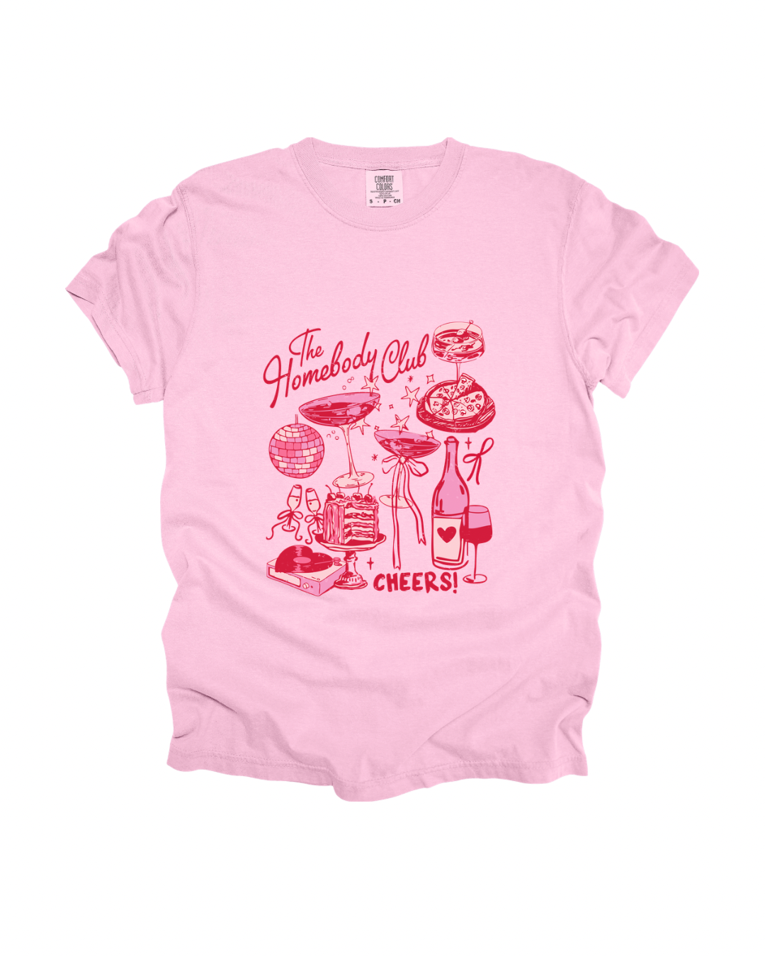 Homebody Club Cheers Adult Tee