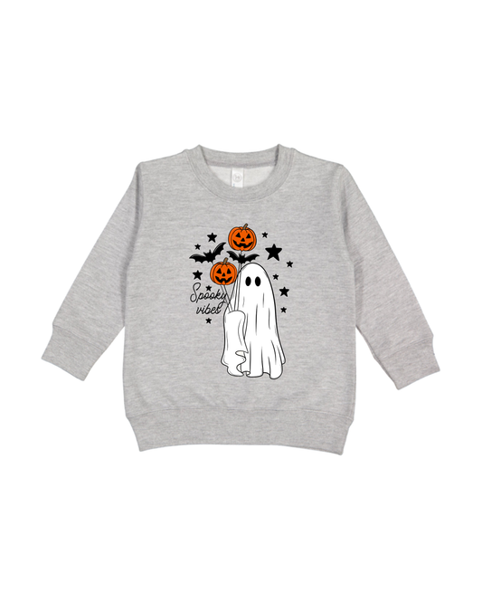 Spooky Vibes Toddler Sweatshirt