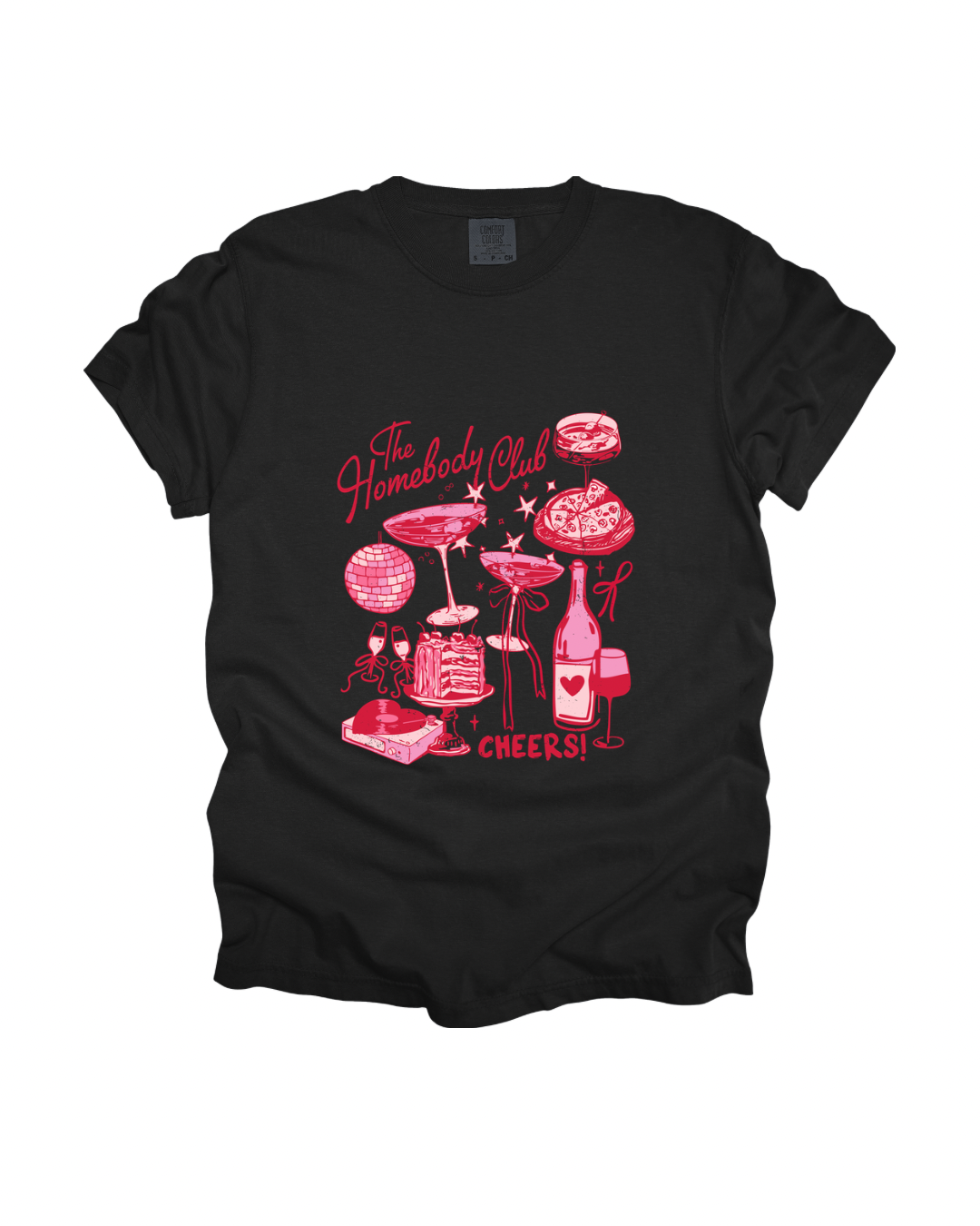 Homebody Club Cheers Adult Tee