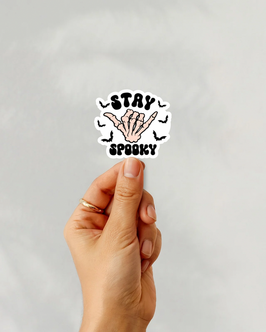 Stay Spooky Vinyl Sticker