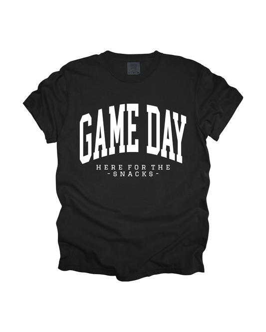 Game Day Snacks Adult Tee