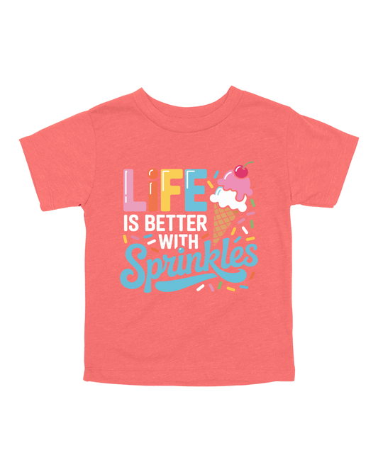 Life Is Better With Sprinkles Youth Tee