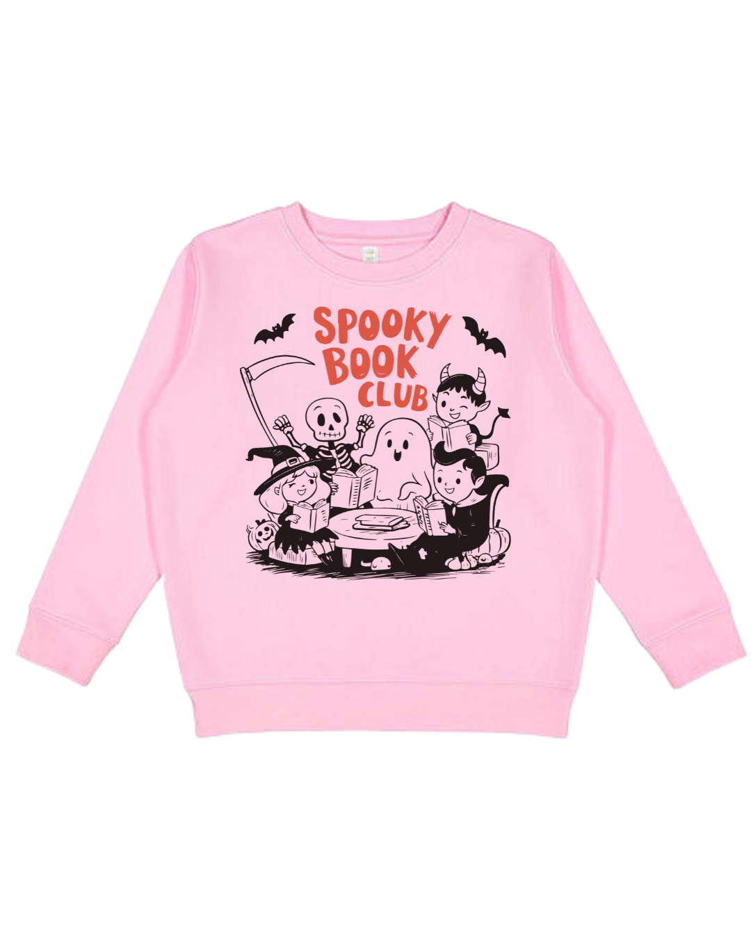 Spooky Book Club Youth Sweatshirt