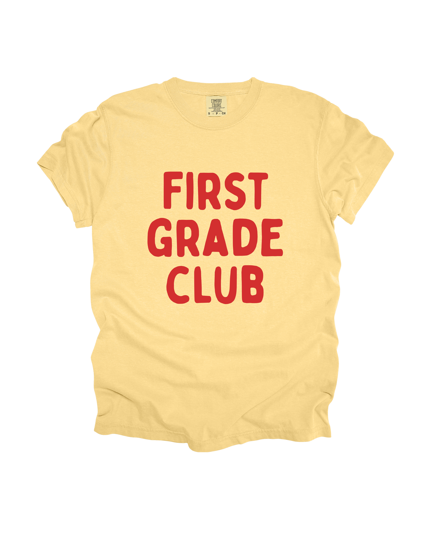 First Grade Club Adult Tee