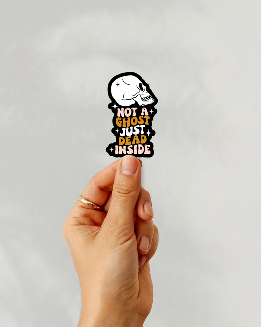 Dead Inside Vinyl Sticker