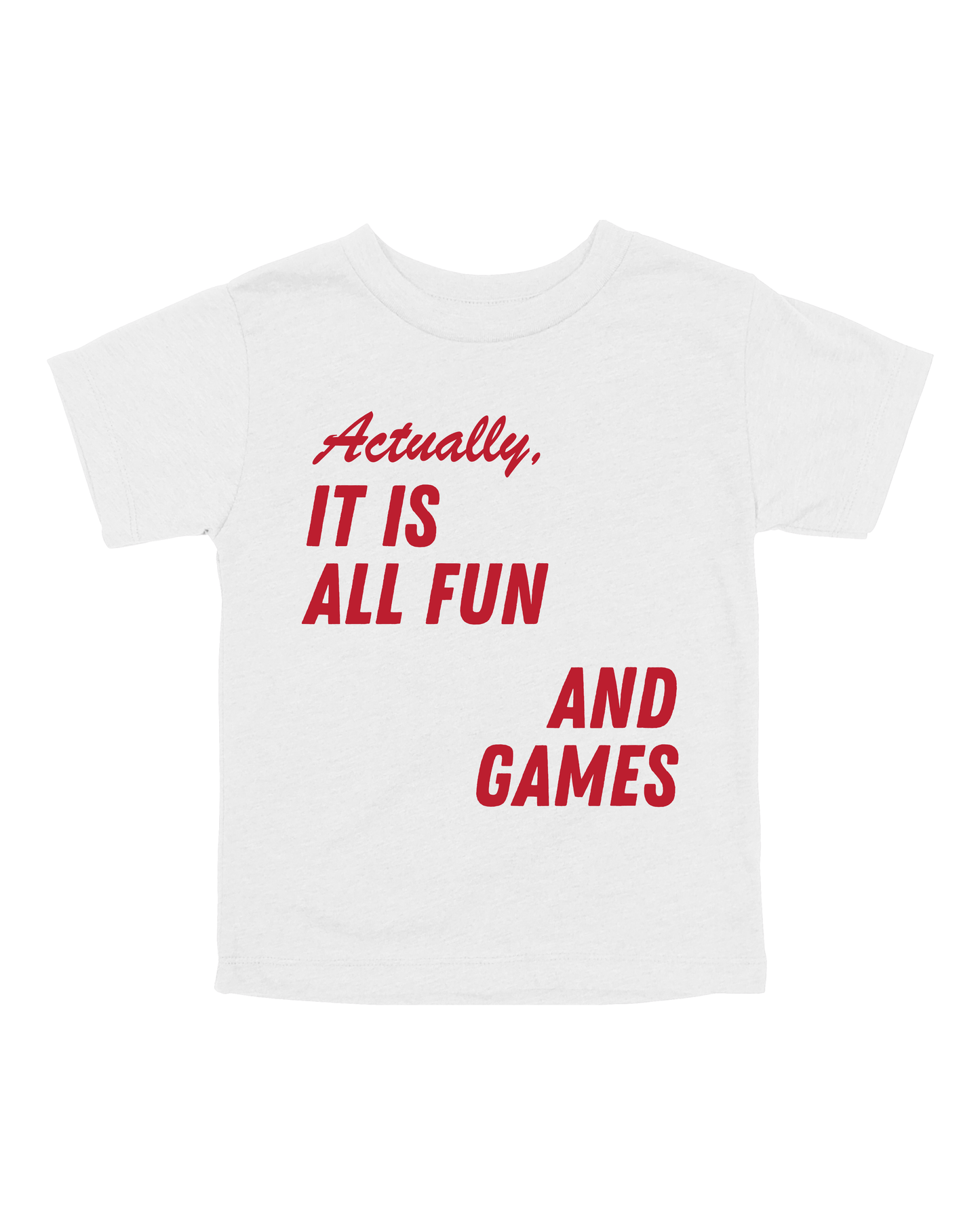 Fun And Games Youth Tee