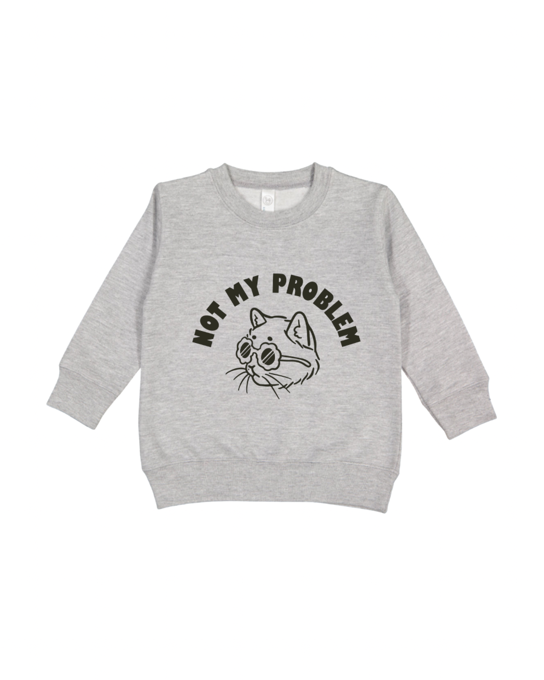 Not My Problem Toddler Sweatshirt