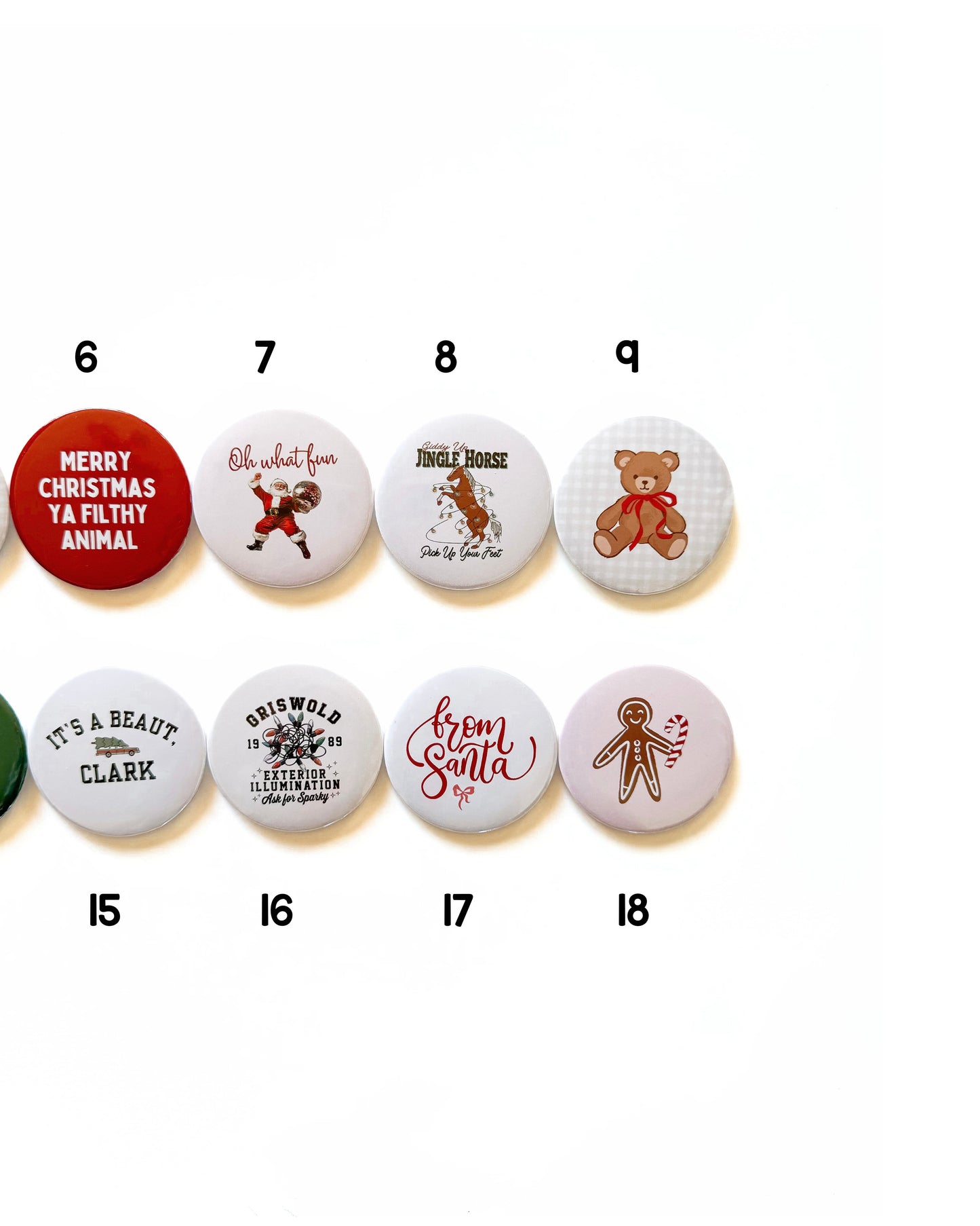Christmas Button