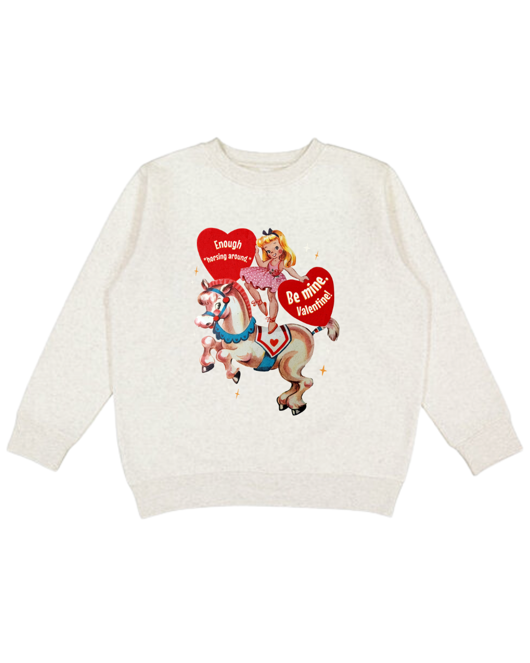 Horsing Around Adult Sweatshirt