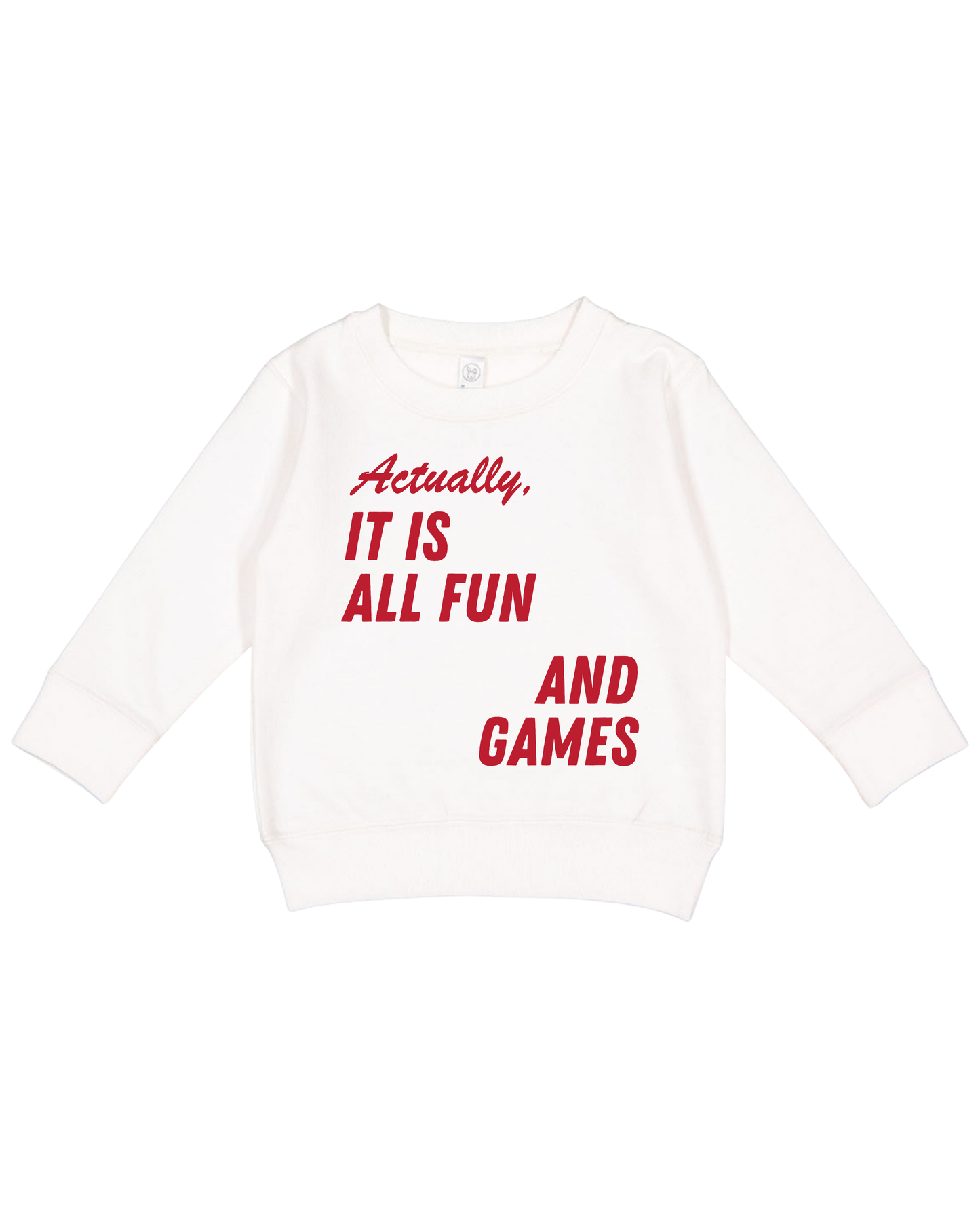 Fun And Games Toddler Sweatshirt