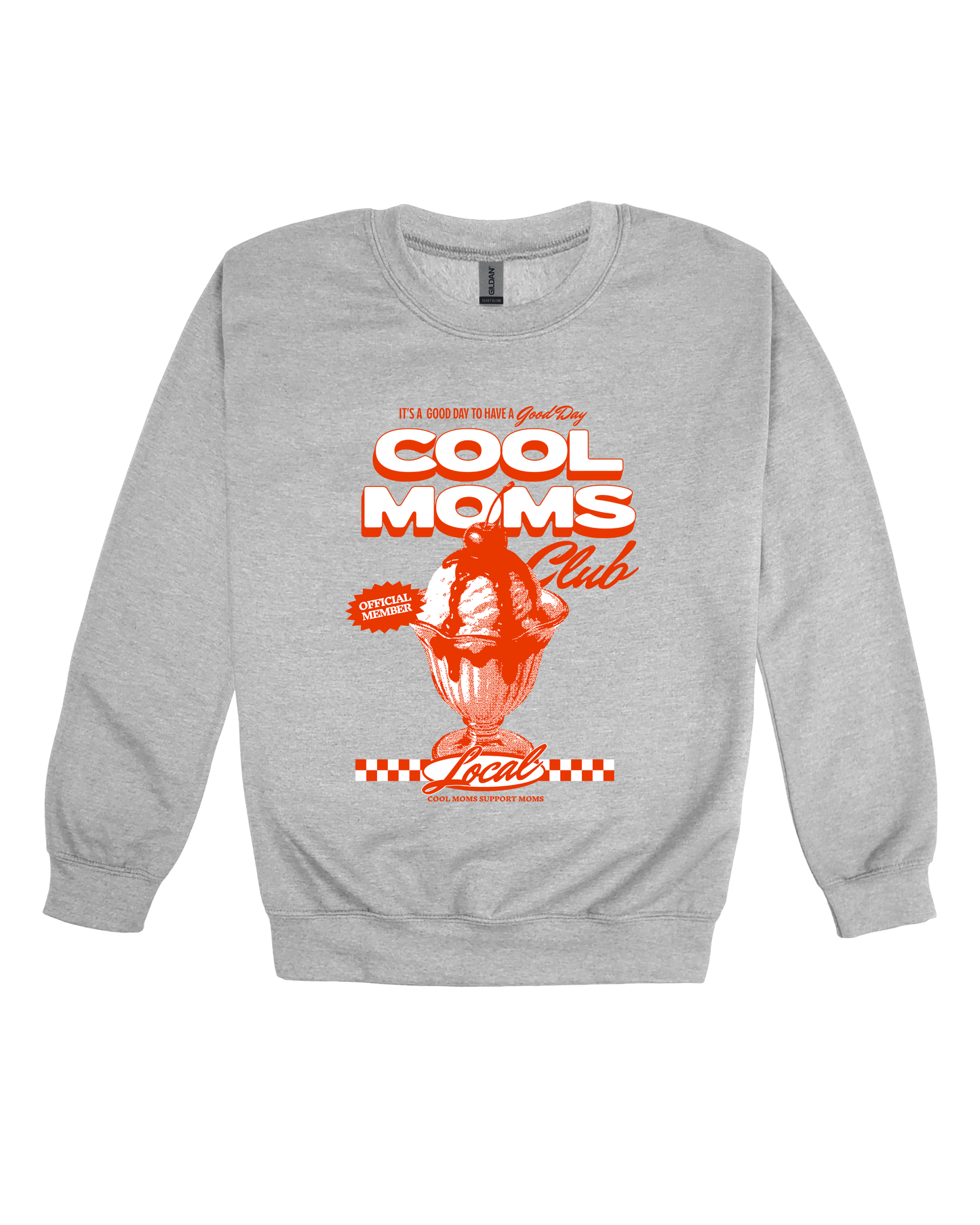 Cool Moms Club Adult Sweatshirt