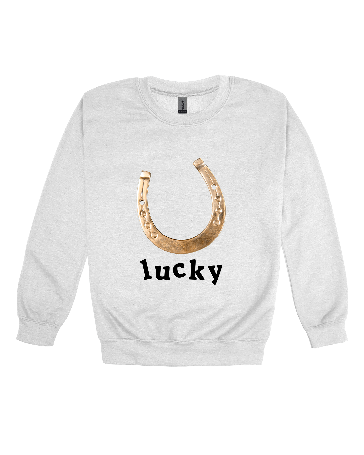 Lucky Horseshoe Adult Sweatshirt