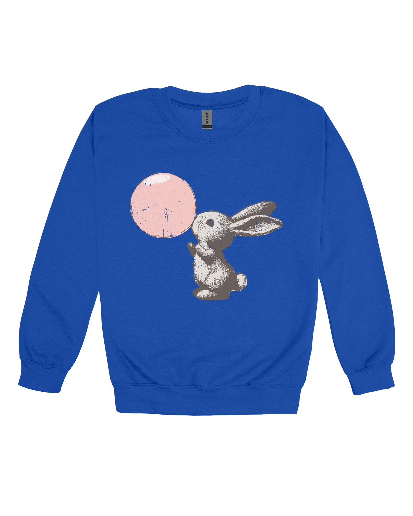 Bubblegum Bunny Adult Sweatshirt