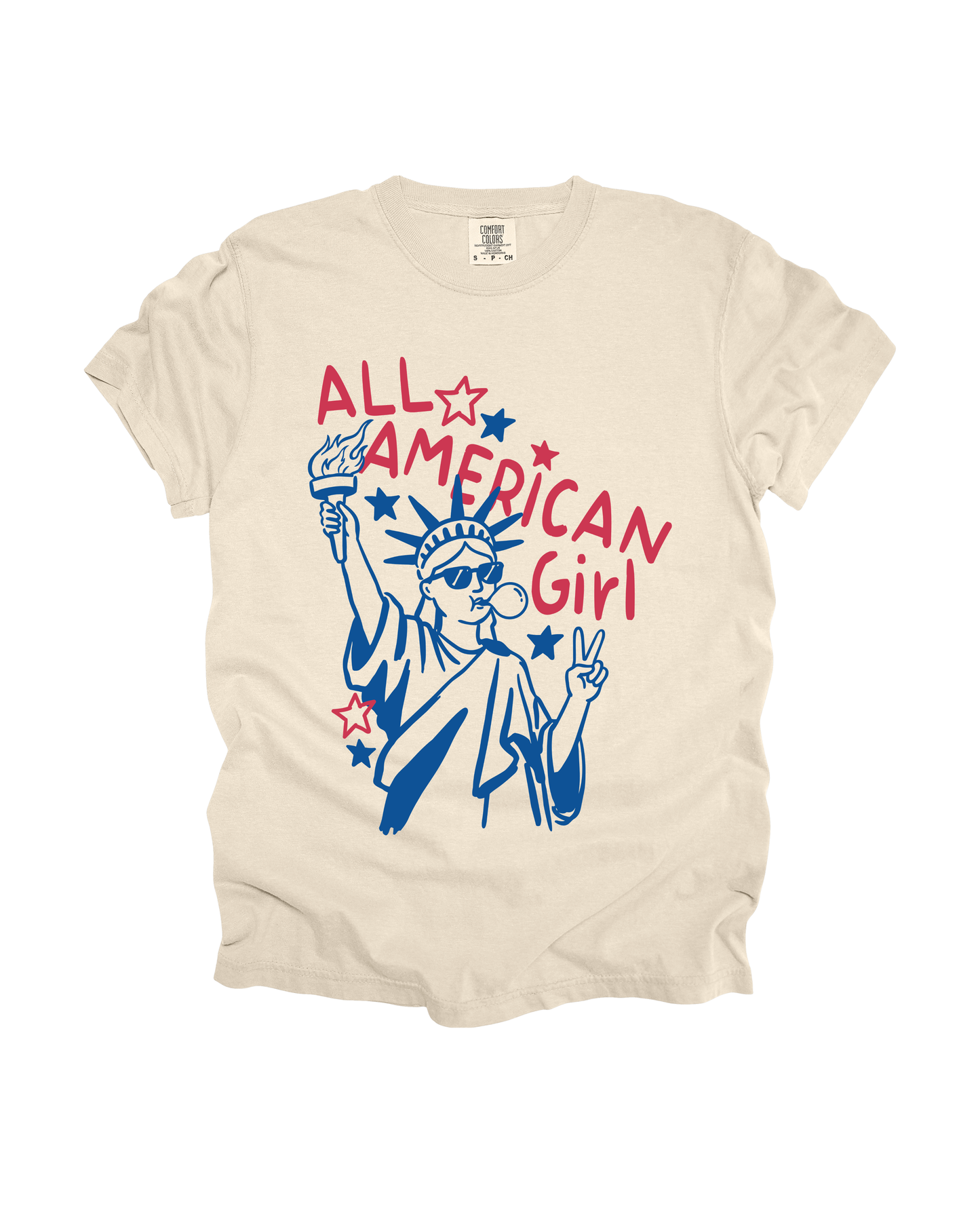 All American Girl Adult Tee