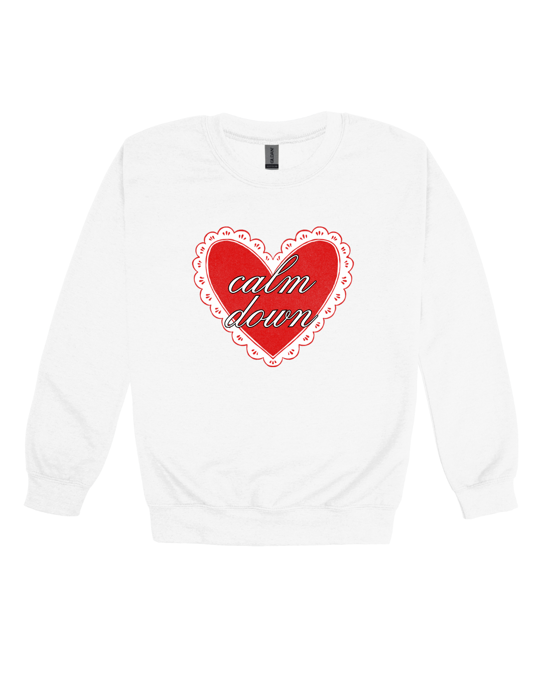Calm Down Youth Sweatshirt