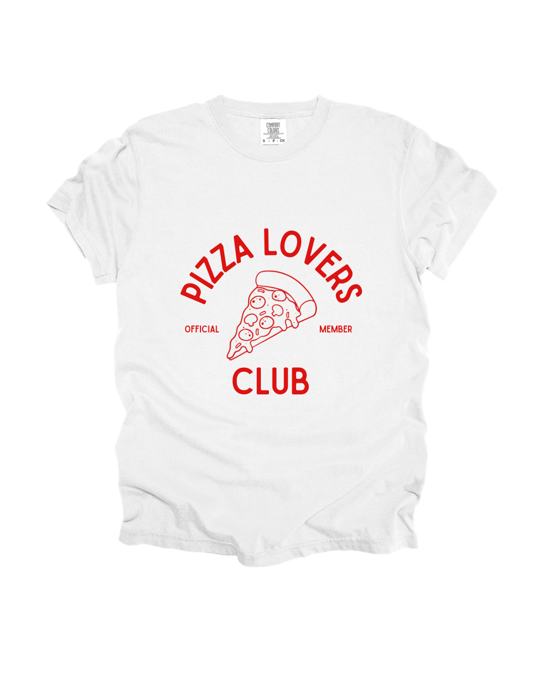 Pizza Lovers Club Adult Tee