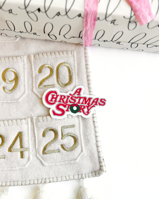 A Christmas Story Vinyl Sticker