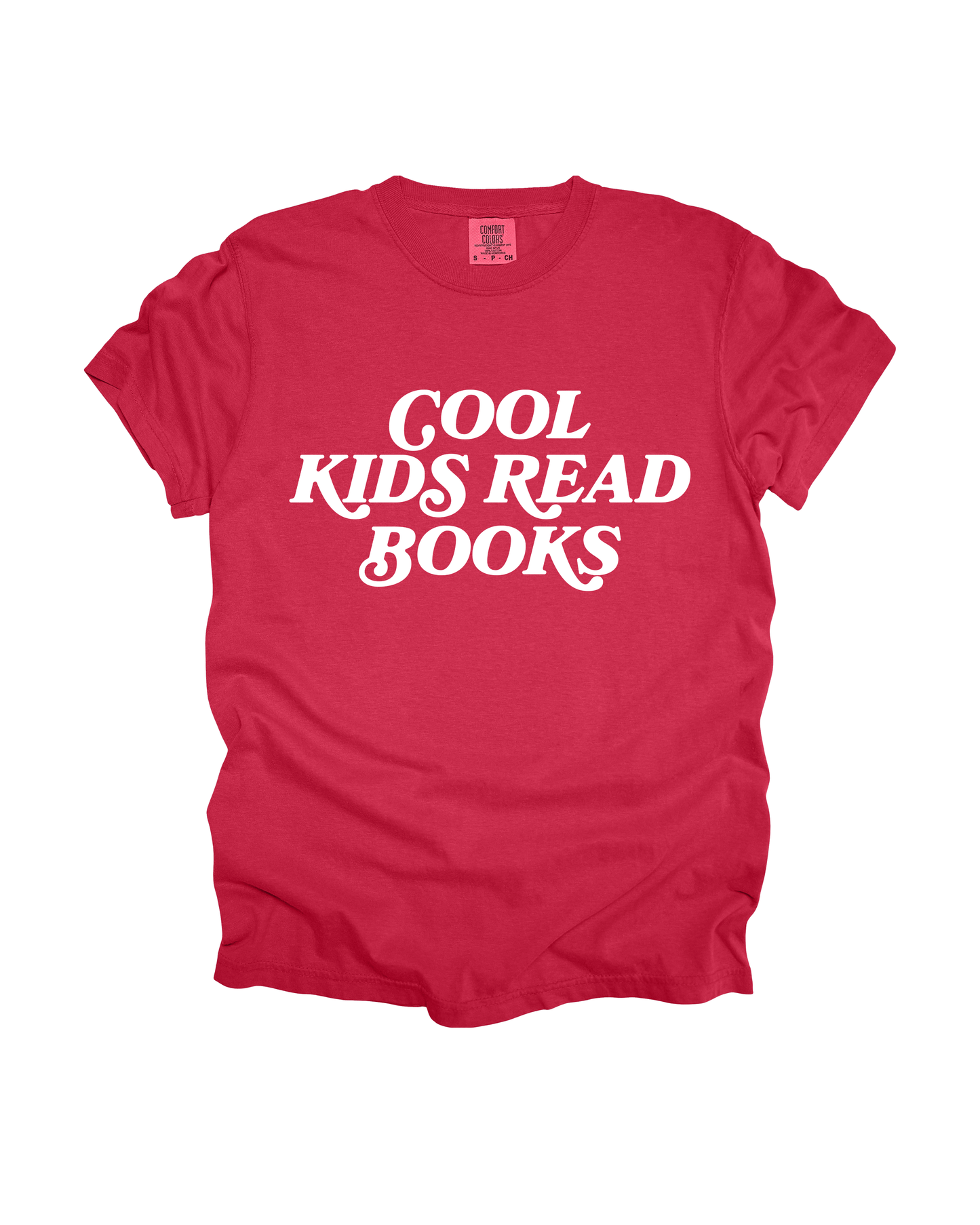 Cool Kids Read Books Adult Tee