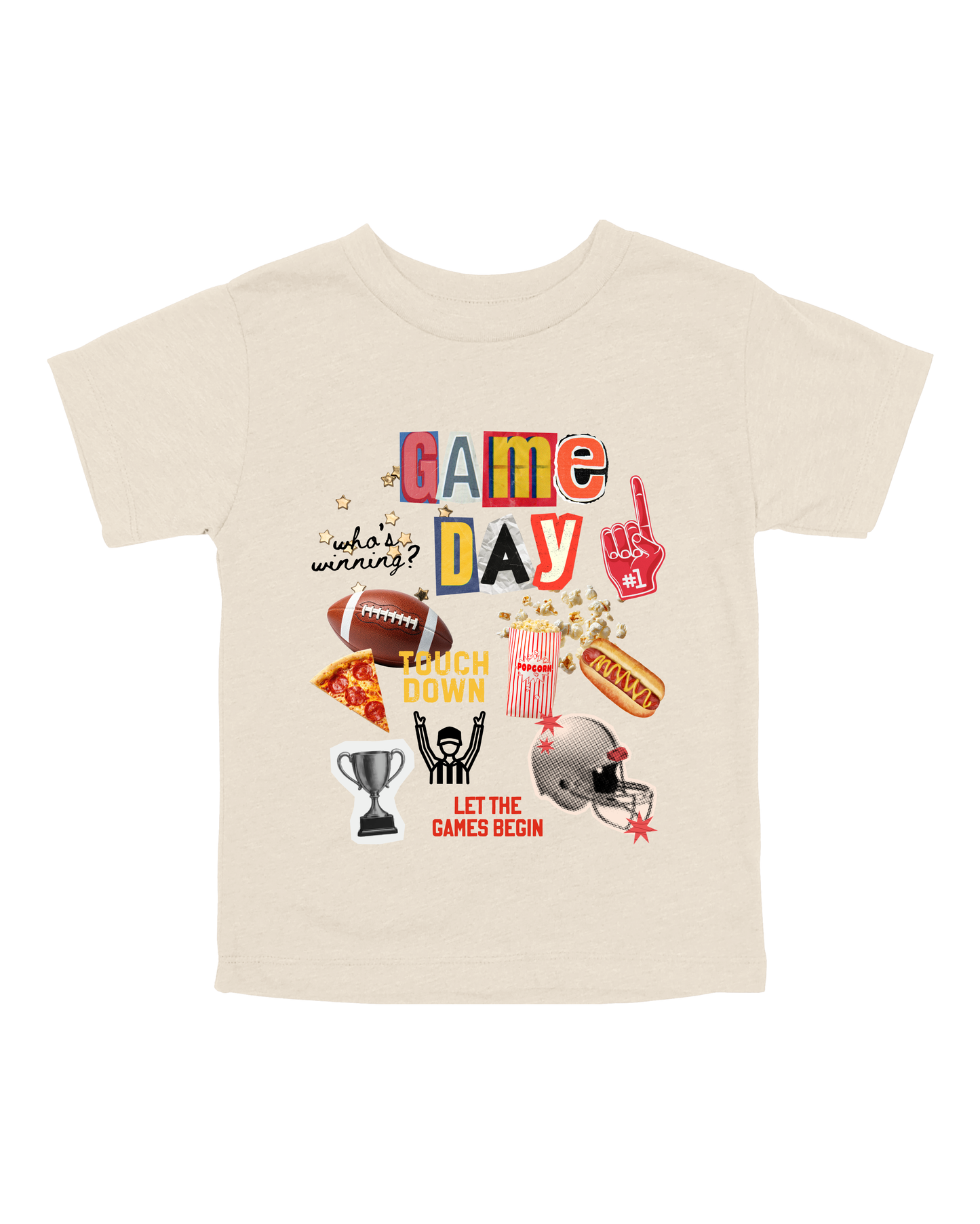 Game Day Collage Youth Tee