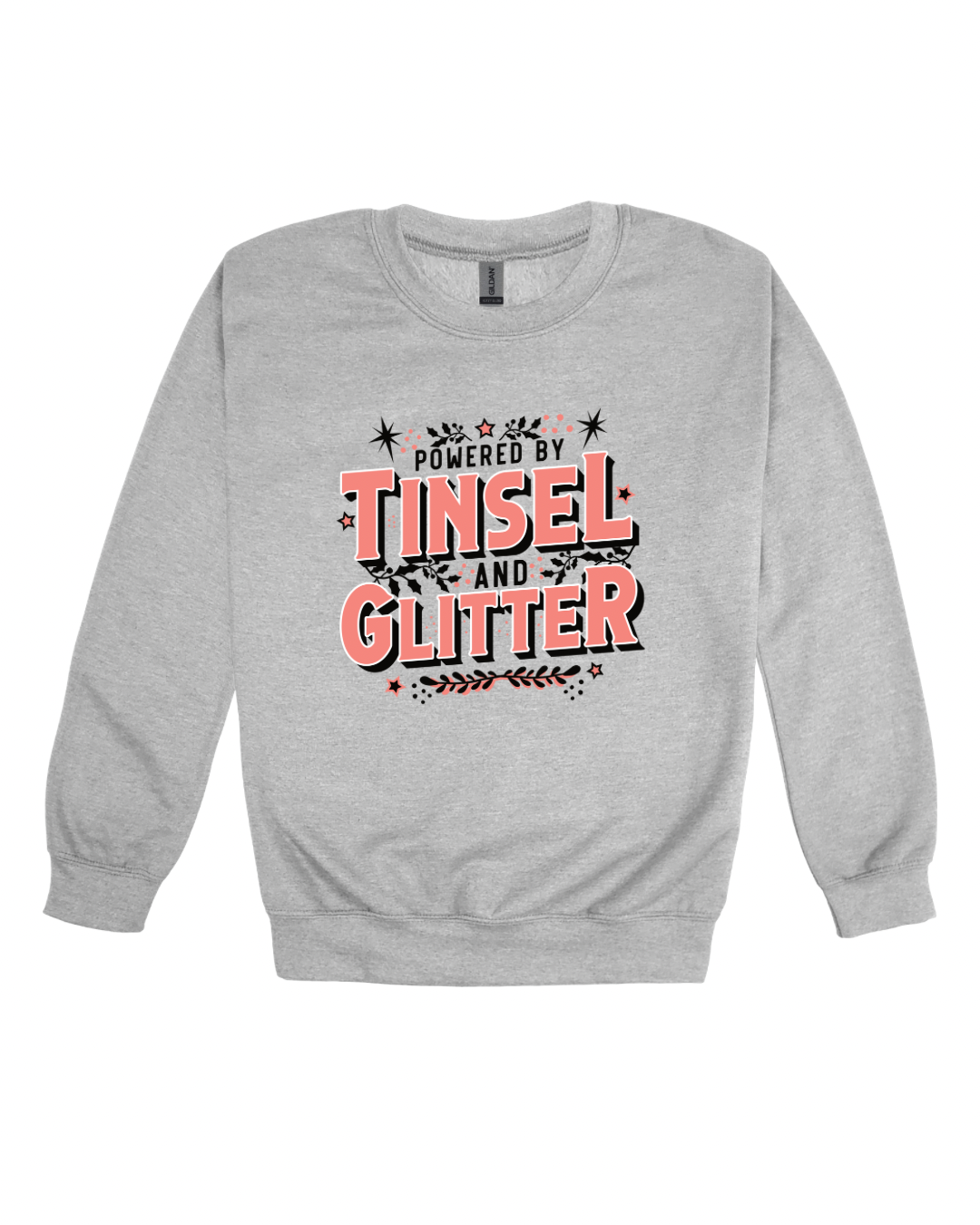 Powered By Tinsel & Glitter Youth Sweatshirt