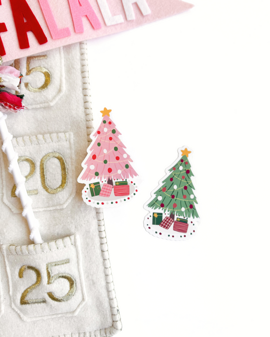 Christmas Tree Vinyl Sticker