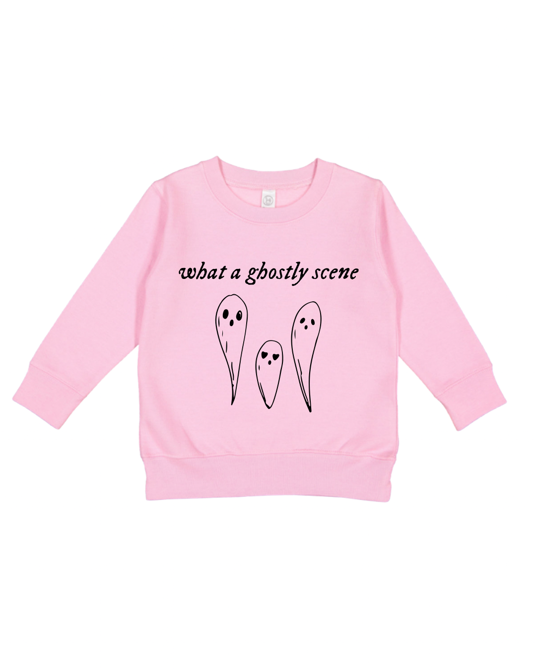 What A Ghostly Scene Toddler Sweatshirt