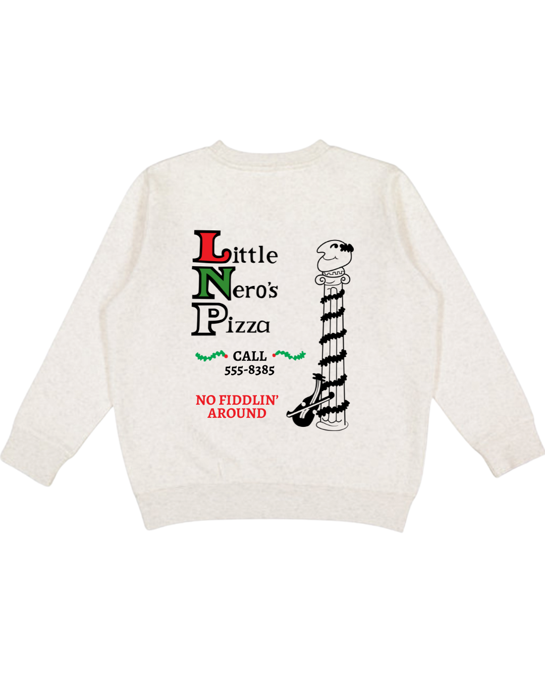 Little Nero’s Pizza Youth Sweatshirt