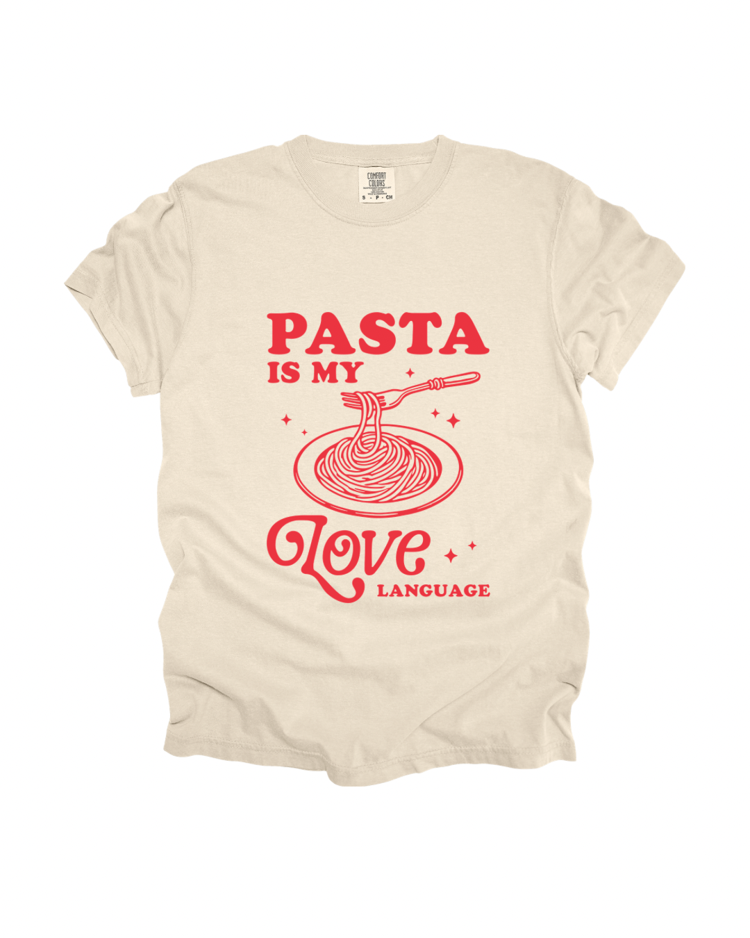Pasta Is My Love Language Adult Tee