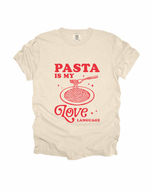 Pasta Is My Love Language Adult Tee