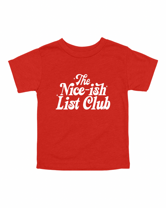 The Nice-ish List Club Youth Tee