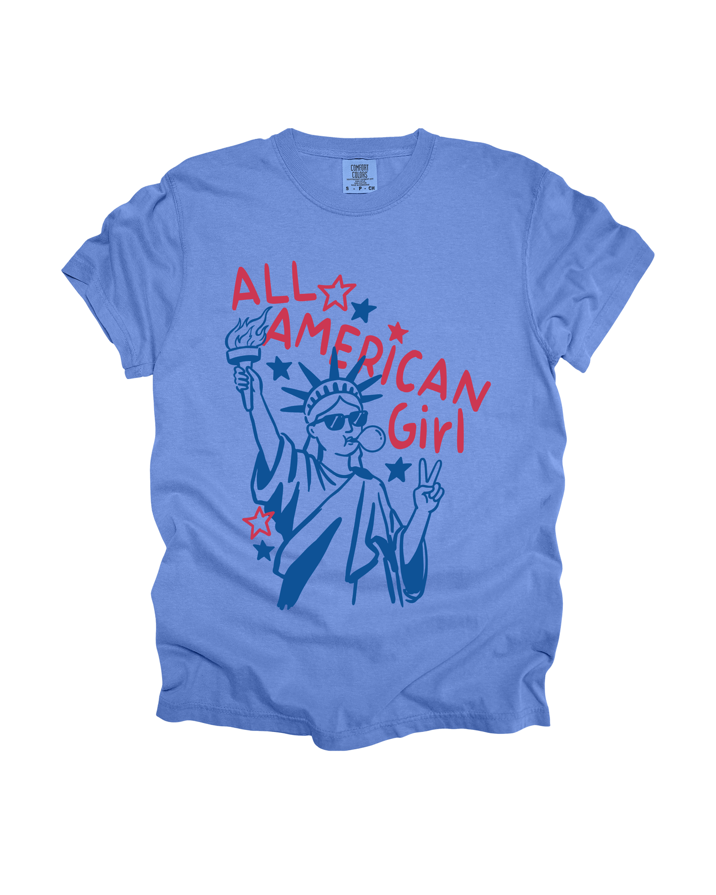 All American Girl Adult Tee
