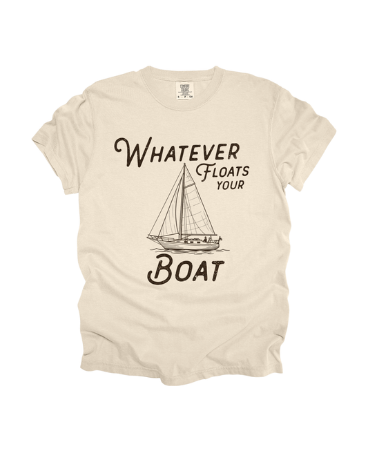Whatever Floats Your Boat Adult Tee