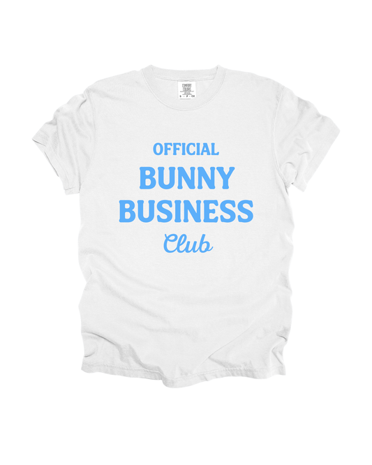Official Bunny Business Club Adult Tee